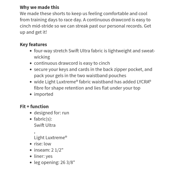 LULULEMON Run: Speed Short *4-way Stretch - Picture 14 of 14